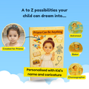I Can Be Anything - An A to Z Personalised Picture Book - Perfect for Gifting Kids 3-8 years, Birthday, Valentine's Day