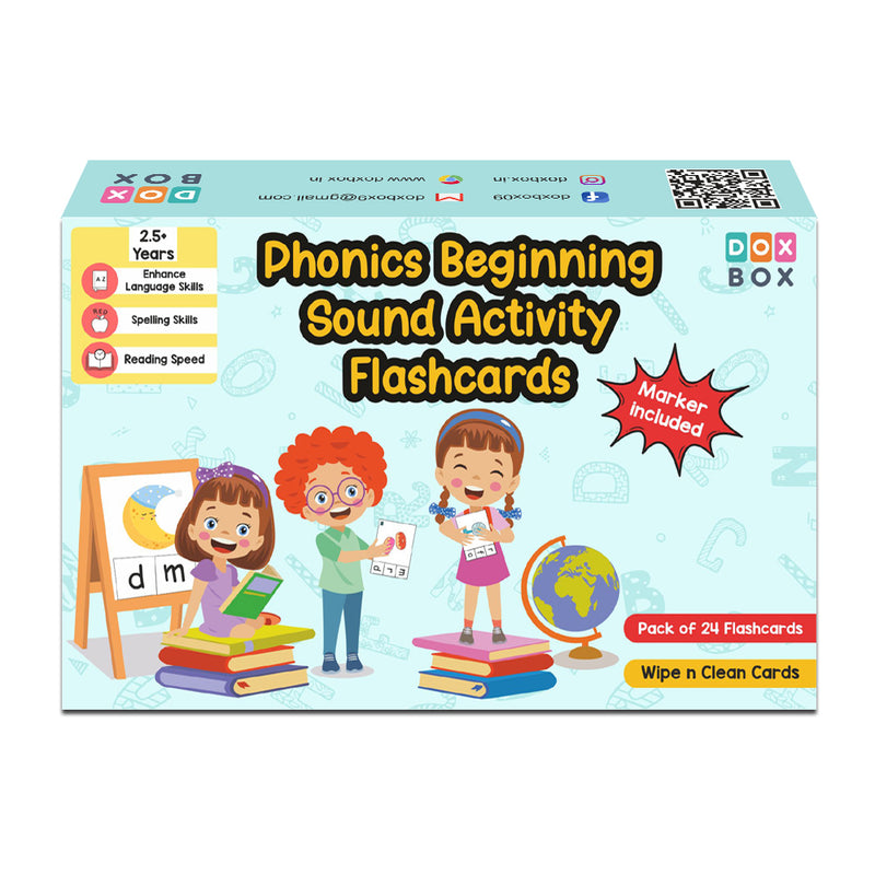 Phonics beginning sound activity Flashcards- Pack of 24