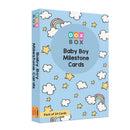 Baby boy milestone cards- Pack of 24
