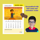 Personalized Calendar 2026 - Desk Calendar for Kids