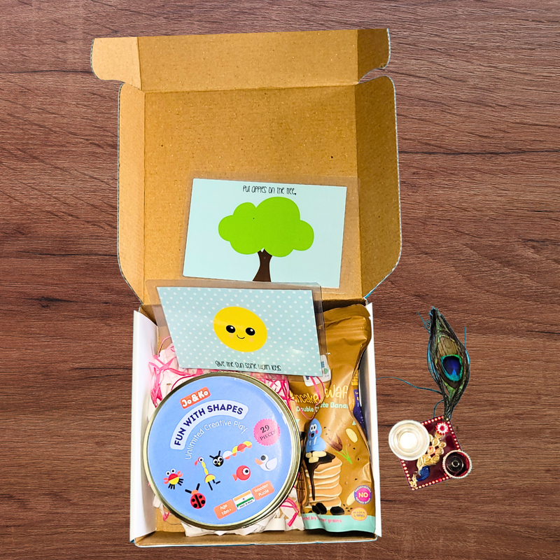 Gift Hamper for Kids - Healthy Eating, Healthy Play - Toy & Pancake Mix