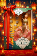 Celebration Doll with 18 premium accessories - Perfect Gift for Girls this Diwali | Indian Princess Doll | Festive Doll | Diwali Doll