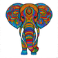 JoGenii Mandala Affirmations Poster Coloring Kit – Animal Theme