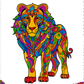 JoGenii Mandala Affirmations Poster Coloring Kit – Animal Theme