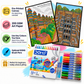 India Monuments Mega Coloring Combo - 10 Poster Mega Art Combo