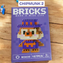 Mini Animal Lego Micro Building Blocks Set 3D Model Animal Educational Construction Toy Building Blocks (Bricks) – 2-Inch Cartoon Animal Toy Set for Kids | Birthday Return Gift & Desk Decor Idea - BUY 3 GET 1 FREE