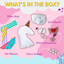 PepPlay Unicorn Pillow DIY kit Art & Craft Activity Kit for Kids | (43Pieces)