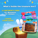 JoGenii I Can Be an Explorer – Seek & Find Activity Kit (Age 4 to 99 Years) ,Fun & Educational Geography Game | No-Mess | STEM Learning | BIS Certified | Screen-Free Play