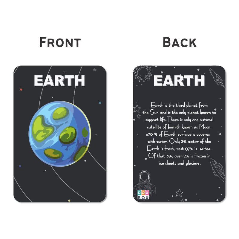 Space Flashcards- Pack of 42