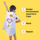 JoGenii DIY Superhero Cape Kit – I Can Be a Superhero | Reusable Pretend Play for Kids | Perfect Birthday Gift for Boys and Girls, Family Fun Time (4 - 99 Years)