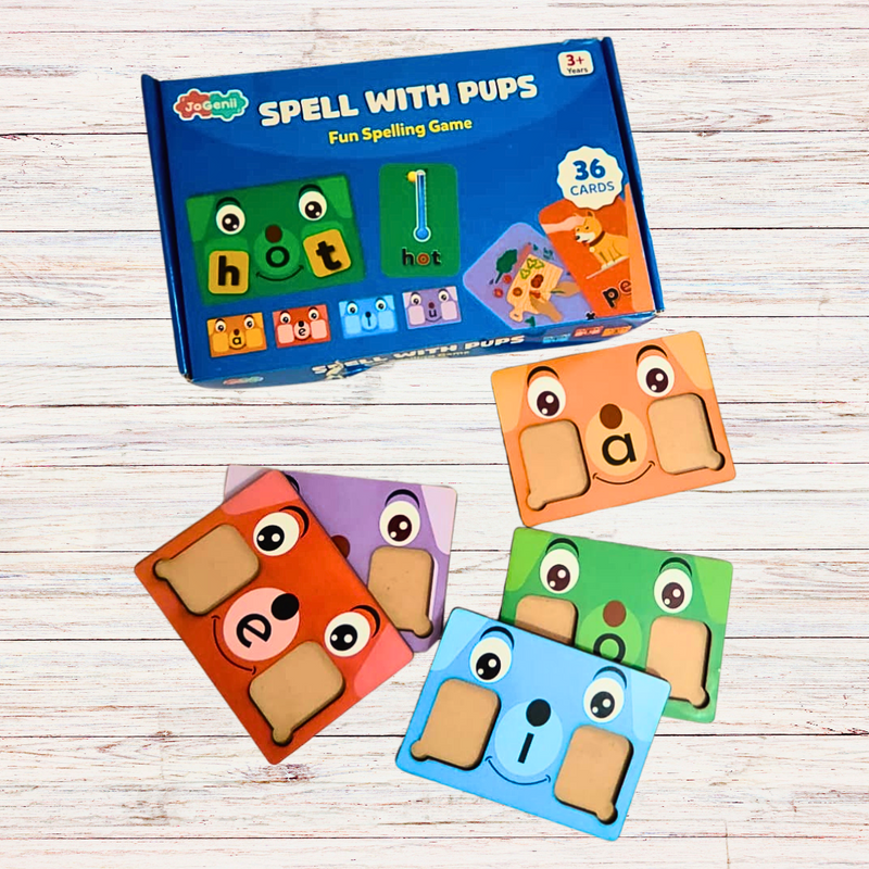 Gift Hamper for Pre-Schooler - Spell with Pups + Write Right