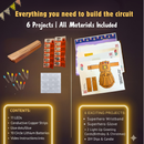 JoGenii's I Can Light It Up - Paper Circuit DIY Kit | Contains 6 DIY projects | Science meets Craft | Includes 2 DIY Superhero Accessories