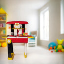 Deluxe Tool Work Bench Convertible Suitcase Portable Role Play Toy Set With Accessories,Multi Uses Birthday Gift For Friends