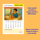 Personalized Calendar 2026 - Desk Calendar for Kids