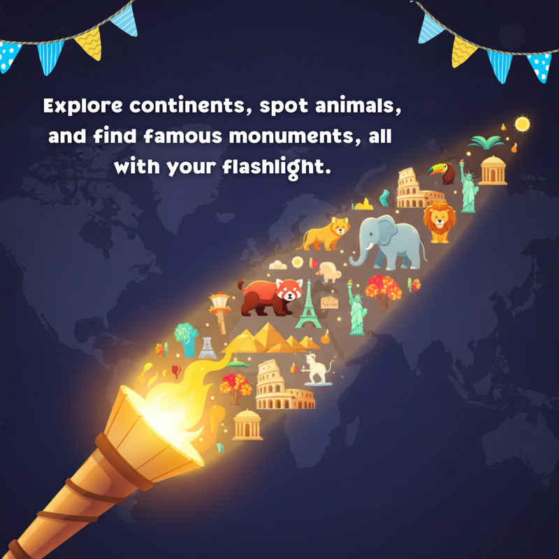 JoGenii I Can Be an Explorer – Seek & Find Activity Kit (Age 4 to 99 Years) ,Fun & Educational Geography Game | No-Mess | STEM Learning | BIS Certified | Screen-Free Play