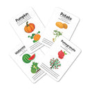 Fruits and Vegetables Flashcards- Pack of 24