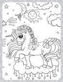 My Ultimate Unicorns Colouring Fun Book with Free Crayons