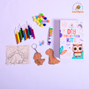 Teeny Tiny Pen Stand + Teeny Tiny Fridge Magnet + Teeny Tiny Dino Painting Kit