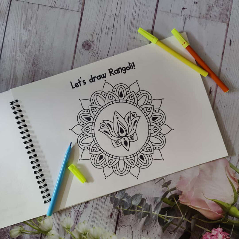 Diwali coloring book  ( Personalization Available )