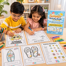 JoGenii Summer Activity Book - 60+ pages of Screen-Free Fun, Learning, Creativity - Digital Download pdf