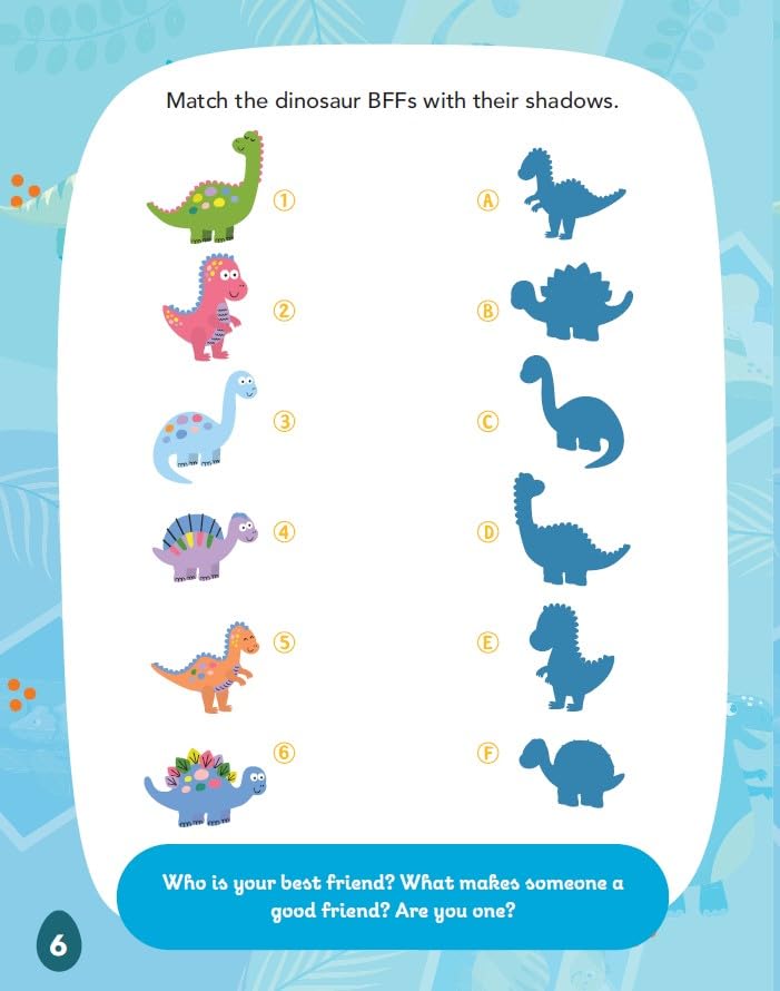 Dinosaur Best Friends Forever Activity Book