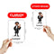 Clapjoy Double Sided Flash Cards for Kids (Z3-Community Helper, Action & 5in1)
