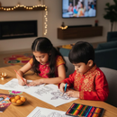 Ramayana Trails: 50+ Pages of Stories, Art, Science and Fun - Download Printable Digital Product (50+ pages)