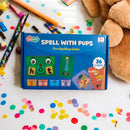 JoGenii Spell with Pups - spelling games for kids 5 years – phonics kit to 3 4 5 6 7 year old's , word game for age 5+, preschool activity toys