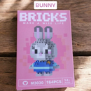 Mini Animal Lego Micro Building Blocks Set 3D Model Animal Educational Construction Toy Building Blocks (Bricks) – 2-Inch Cartoon Animal Toy Set for Kids | Birthday Return Gift & Desk Decor Idea - BUY 3 GET 1 FREE