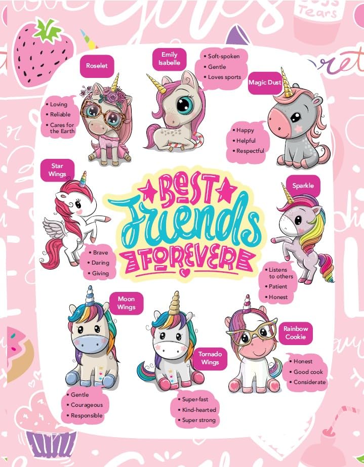 Unicorn Best Friends Forever Activity Book