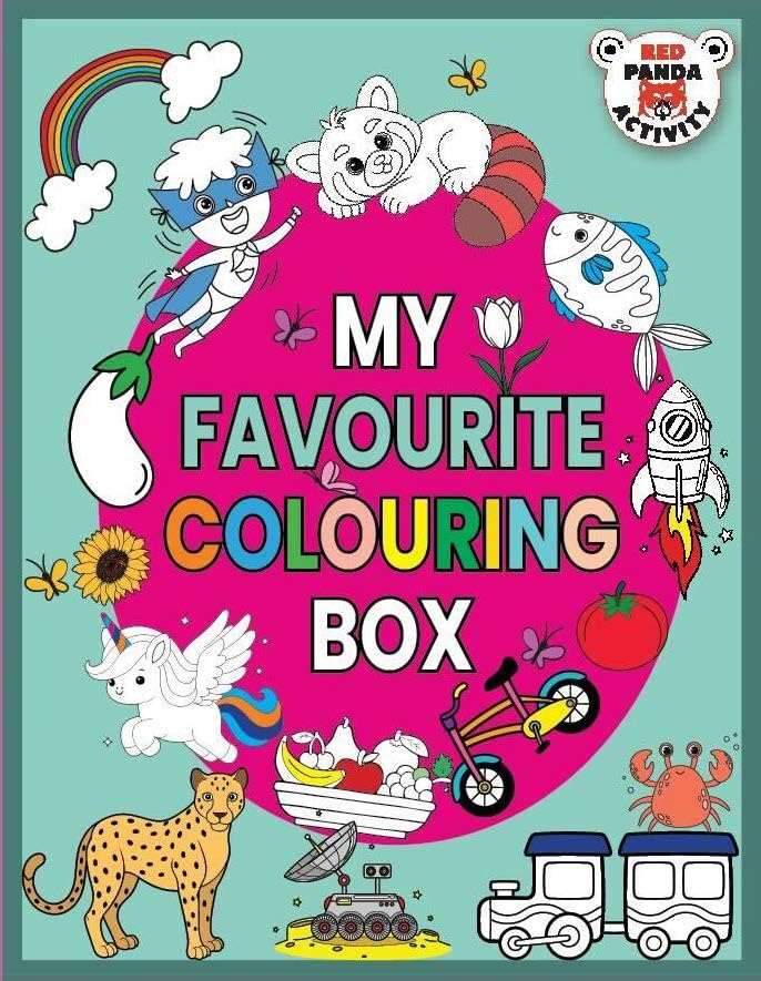 My Favourite Colouring Book Box (Set of 10 Books)