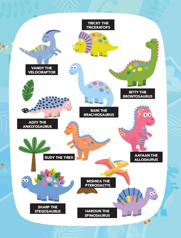 Dinosaur Best Friends Forever Activity Book