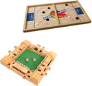 Clapjoy Board Games for Kids Ages 5+ Years (Slingo & Shut the box)