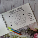 Diwali coloring book  ( Personalization Available )
