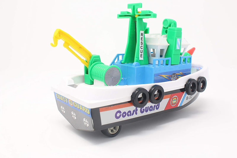 City Harbour Boat Pullback Toy for Kids 3YEARS+.ABS Plastic,No Sharp Edges,BIS Certified.