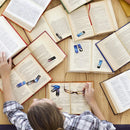 Magnetic Bookmarks with Cute Design (Set of 6) – Unique Gift for Kids & Adults, Booklovers