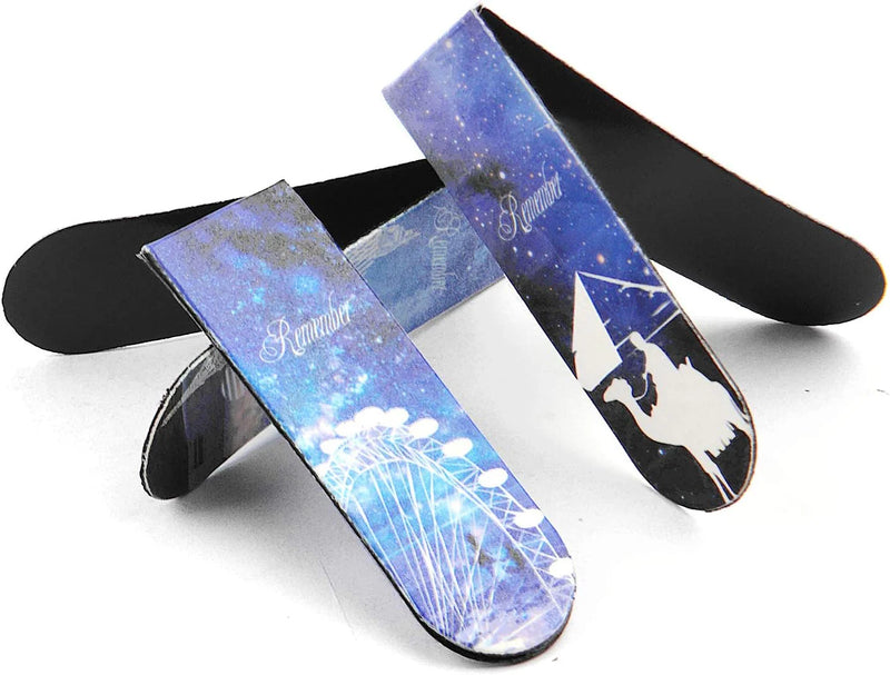 Magnetic Bookmarks with Cute Design (Set of 6) – Unique Gift for Kids & Adults, Booklovers