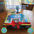 JoGenii I Can Be an Explorer – Seek & Find Activity Kit (Age 4 to 99 Years) ,Fun & Educational Geography Game | No-Mess | STEM Learning | BIS Certified | Screen-Free Play