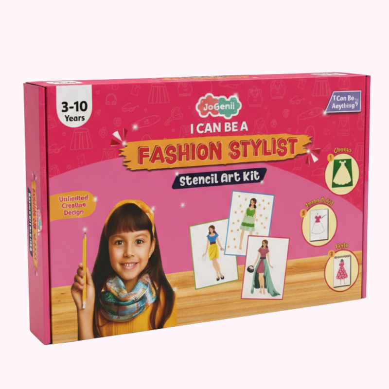 JoGenii I Can Be a Fashion Stylist | Perfect Gift for Young Girls 3 to 10 years Old