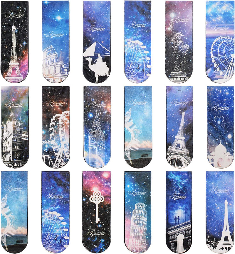 Magnetic Bookmarks with Cute Design (Set of 6) – Unique Gift for Kids & Adults, Booklovers