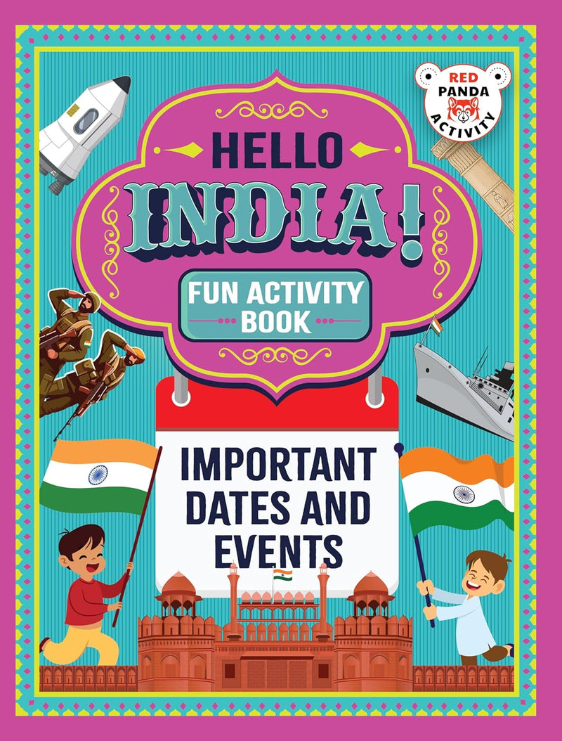 Hello India! Fun India Activity Book: Important Indian Dates