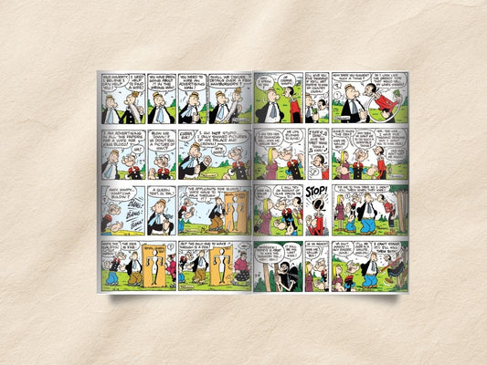 POPEYE THE SAILOR : (SET OF 5 COMIC BOOKS) - BOX SET - ENGLISH