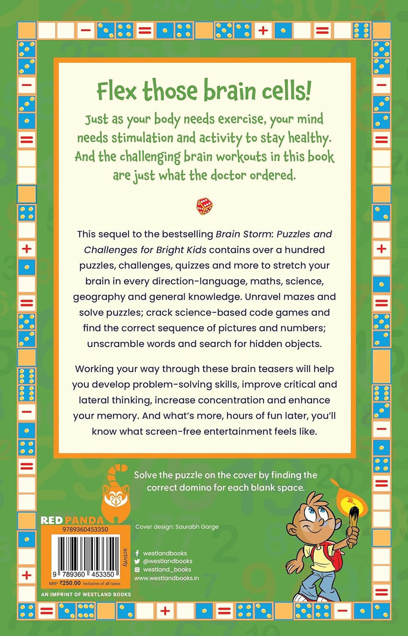 Brain Storm 4: Puzzles and Challenges for Bright Kids