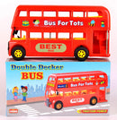 Double Decker City Bus of Mumbai - Vehicle Friction Toy, Age: 3 Years & Above, Color: Red