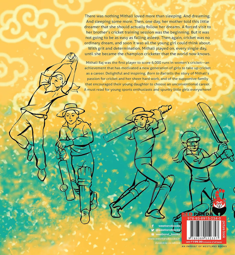 Born To Bat: A Story Inspired by Mithali Raj (Little Leaders Series)
