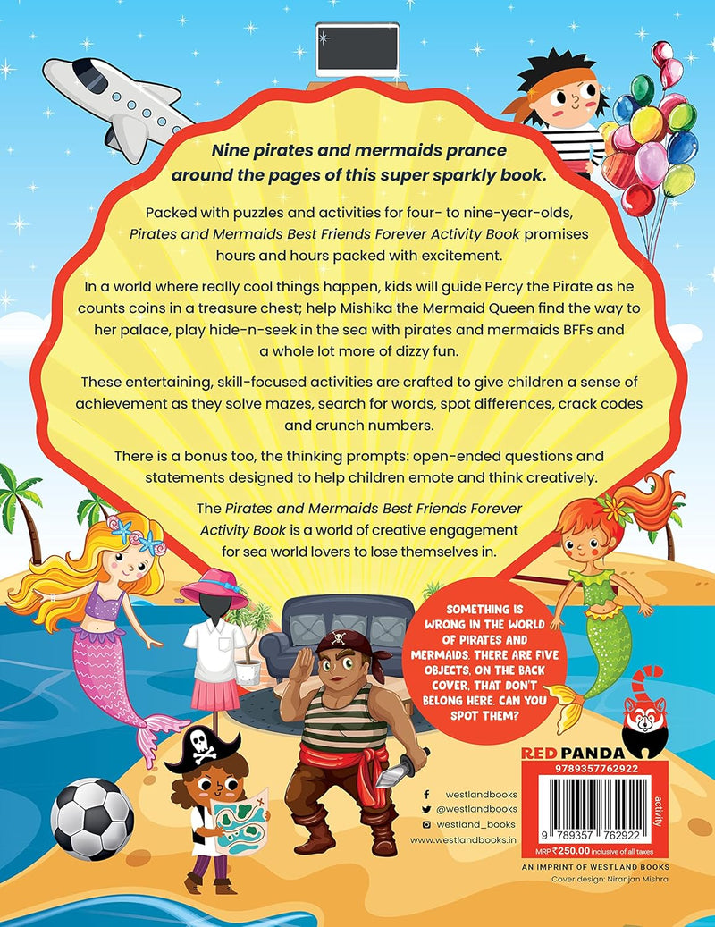 Pirates & Mermaids: Best Friends Forever Activity Book
