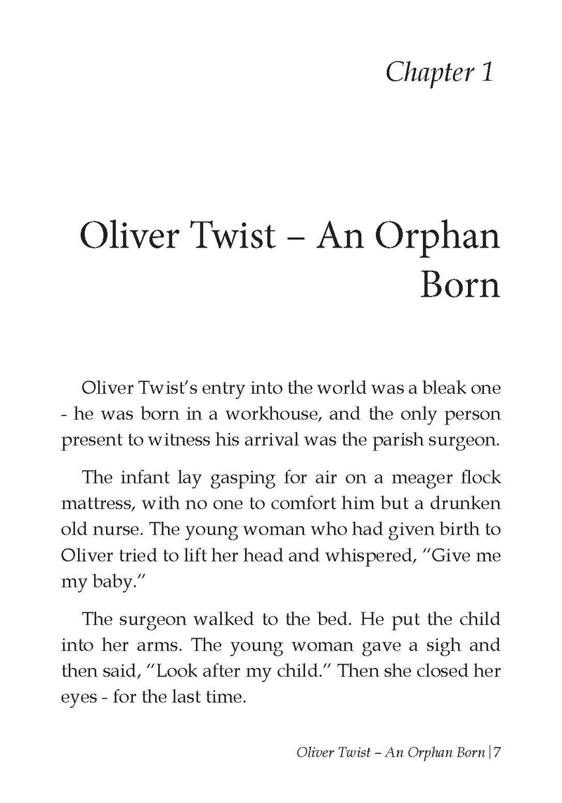 Oliver Twist- Illustrated Abridged Classics for Children with Practice Questions