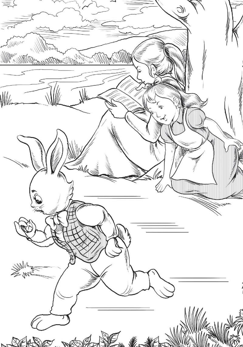 Alice in Wonderland- Illustrated Abridged Classics for Children with Practice Questions