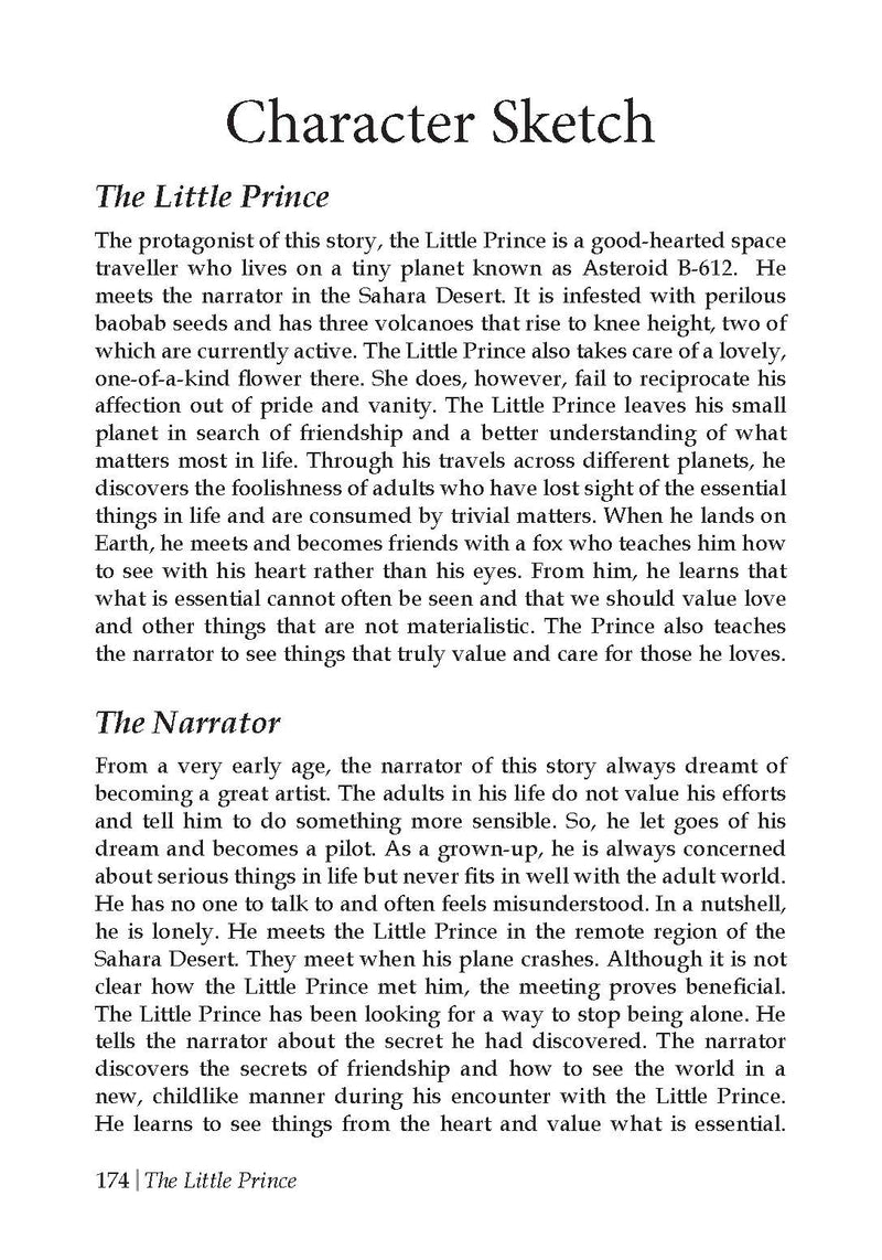 The Little Prince- Illustrated Abridged Classics for Children with Practice Questions