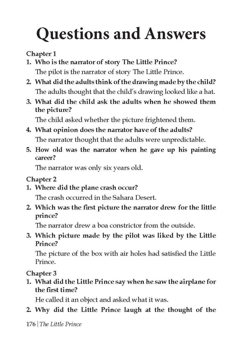 The Little Prince- Illustrated Abridged Classics for Children with Practice Questions